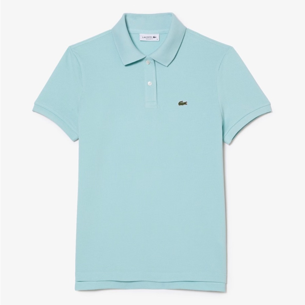Lacoste mint pique polo